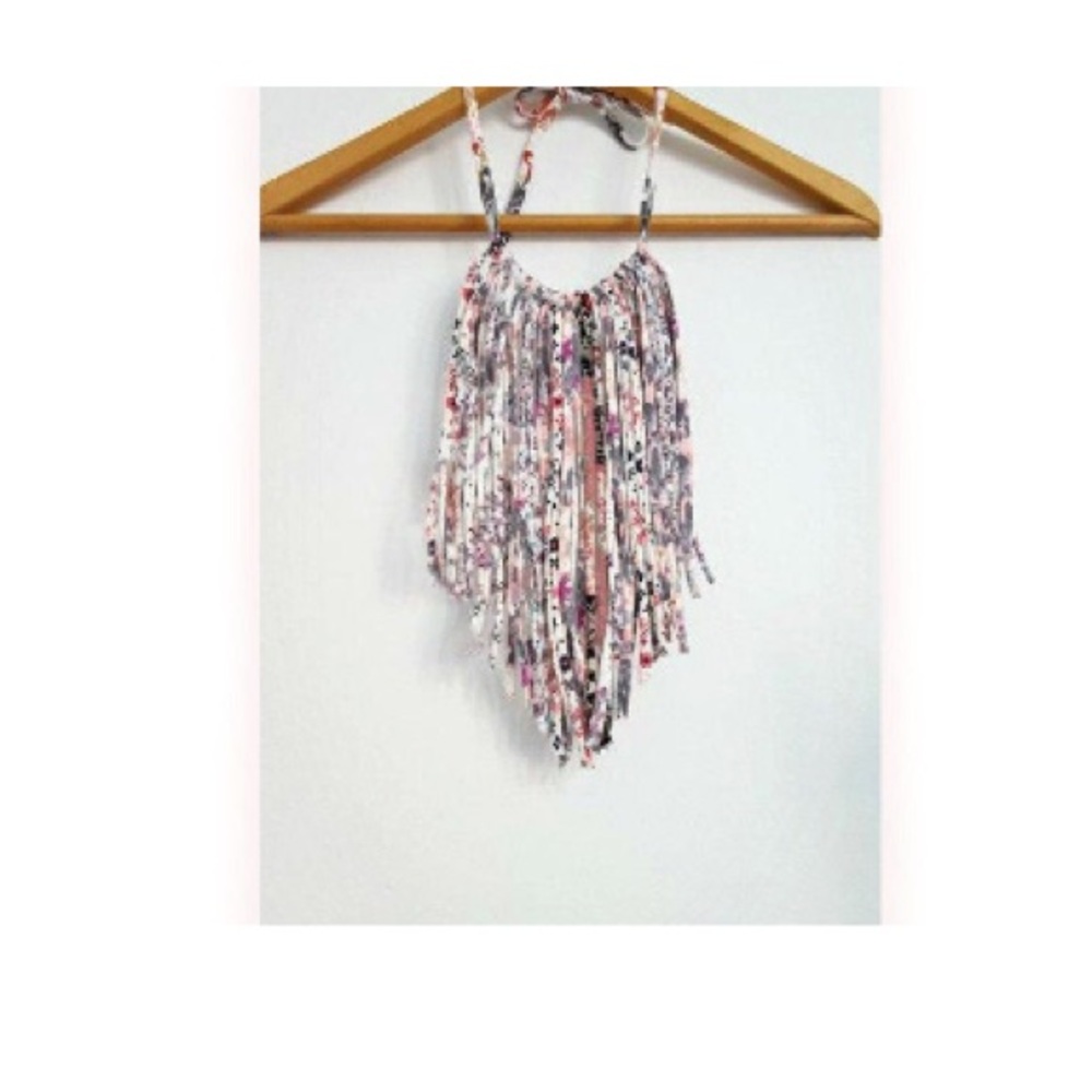 Multicolor Fringe Necklace